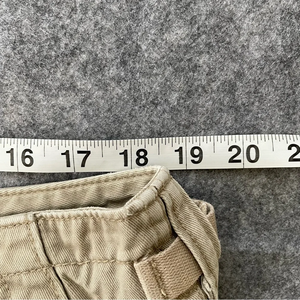 VTG Polo Jeans Co Ralph Lauren Cargo Pants Mens 38x30 (~26.5) Khaki Y2K Utility - Picture 8 of 16